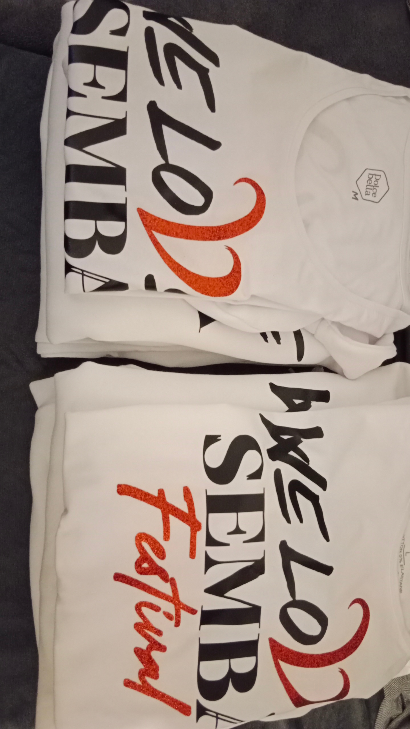 Personnalisation tee-shirts pour événement